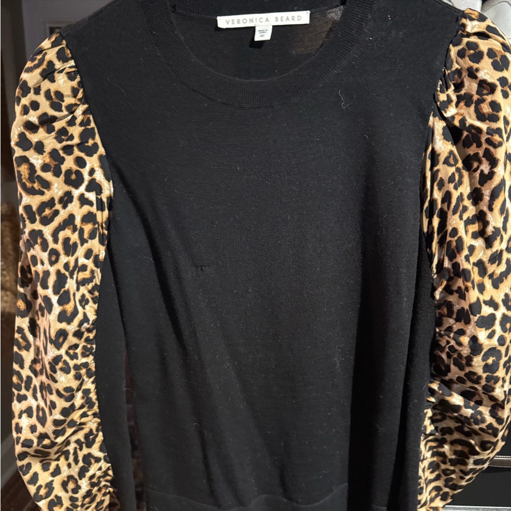 Veronica Beard Classic Black Knit Top